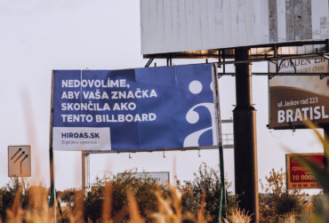 „A to naozaj chcete poškodený billboard?“