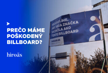 „A to naozaj chcete poškodený billboard?“